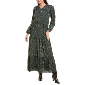 Ipponelli Womens  Maxi Dress, Green